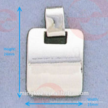 Tirador / deslizador de cremallera cuadrado (G21-543AS)